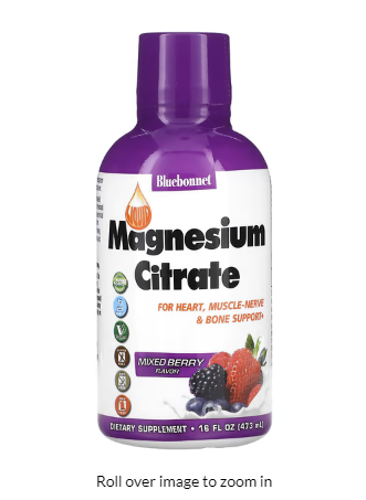 magnesium citrate for dry fasting prep laxative